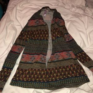 Aztec-y cardigan